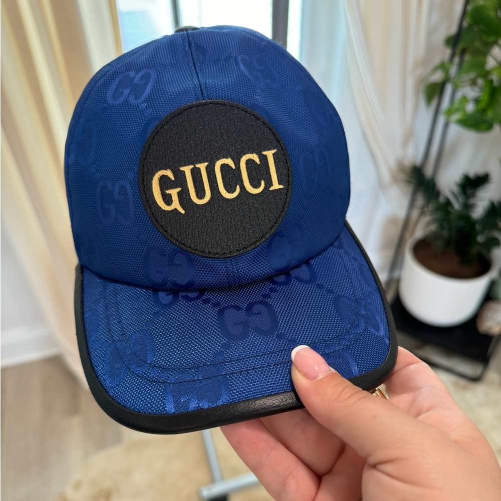 Blue GUCCI hat